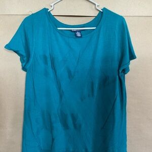 Evan Picone Short Sleeve Scoop Neck sweater. Size XL